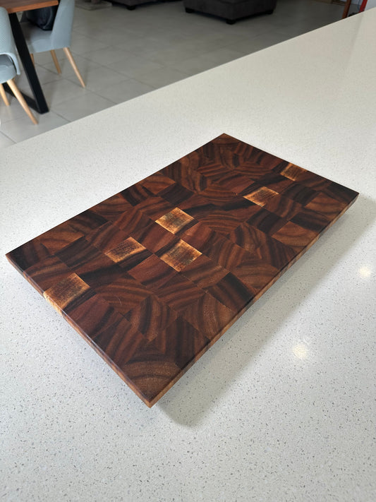 Raintree End Grain Cutting Board